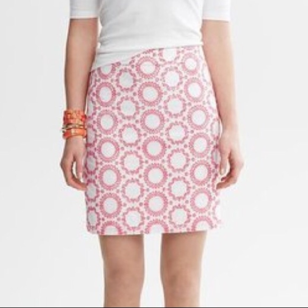 Milly embroidered skirt NWT